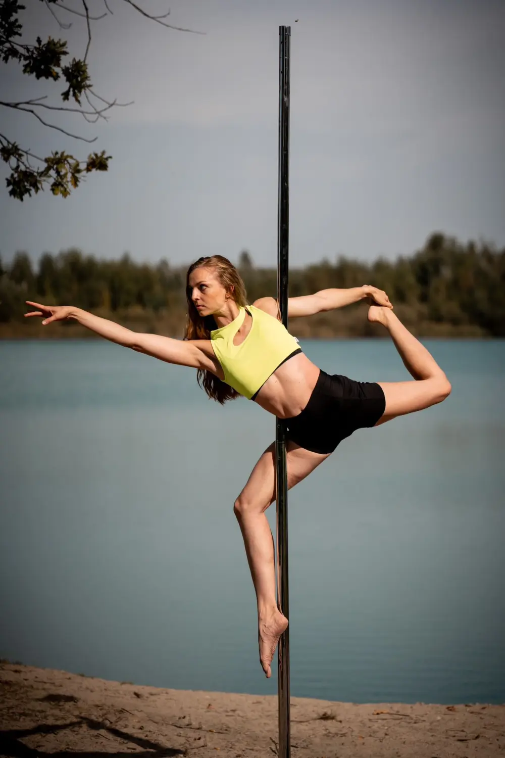 Ein tanzendes Mädchen von Pole Dance Lahr 