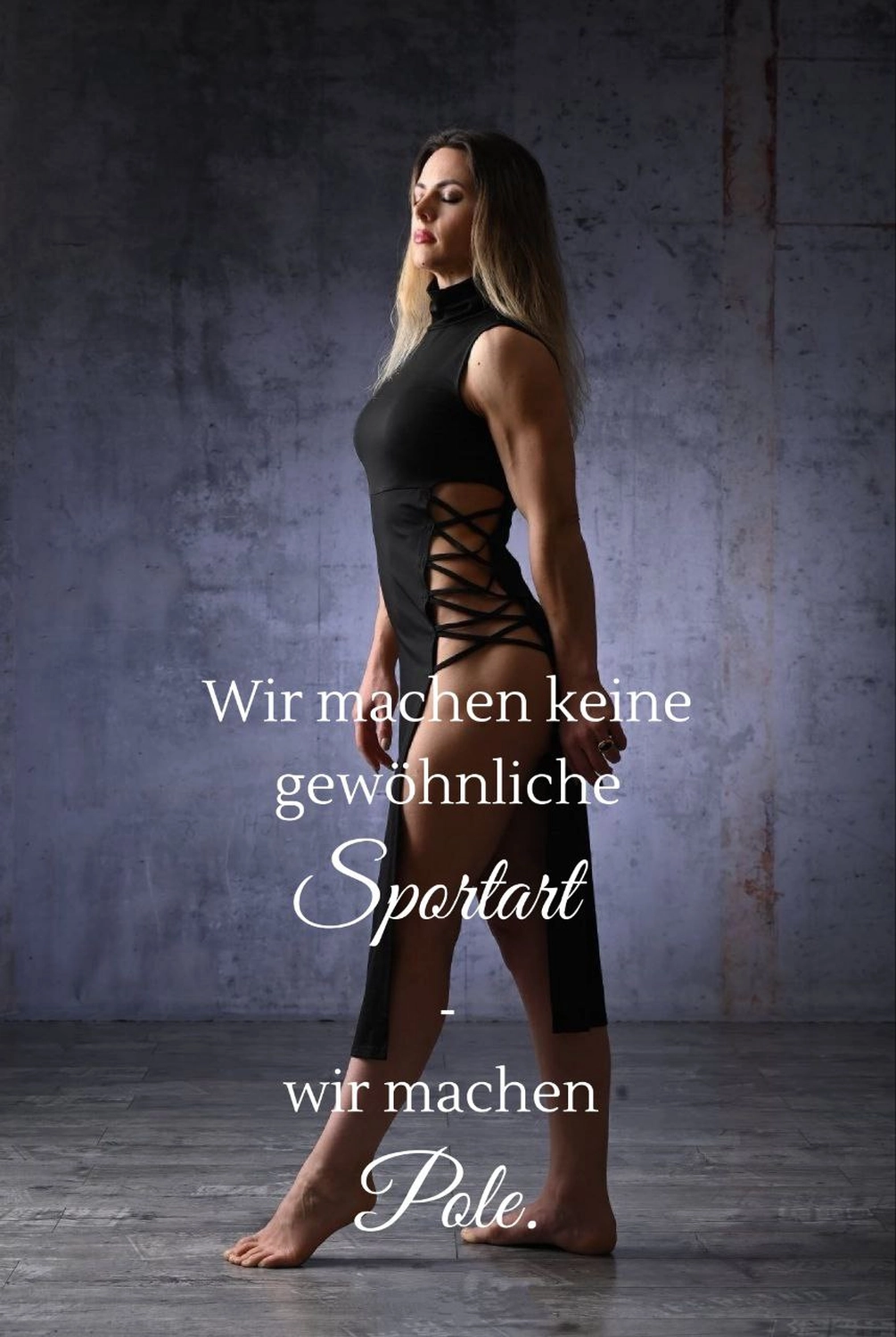 Ein Mädchen tanzt von Pole Dance Lahr